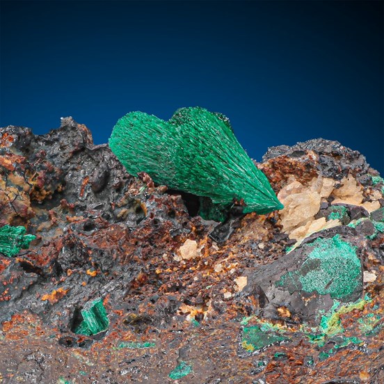 Malachite-Friedensgrube | Lichtenberg | Hof | Upper Franconia | Bavaria | Germany